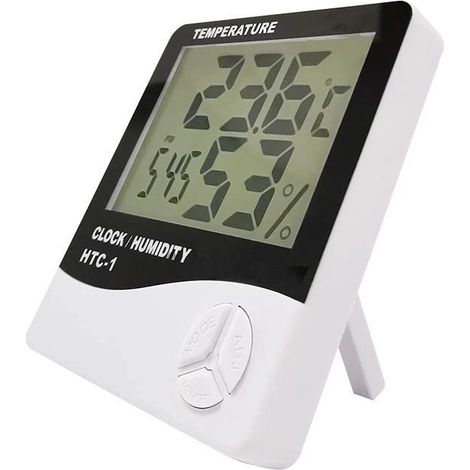 Station météo avec capteur extérieur, thermomètre, hygromètre, humidité, température (1/4)