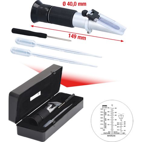 KS Tools Refraktometer Kühlflüssigkeit / Batteriesäure (1/5)