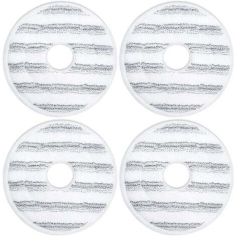 4er-Pack Vileda Spin and Clean Wischmopp-Nachfüllpackung, waschbare und wiederverwendbare Nachfüllpackungen zum Austauschen des Vileda Spin Wischmoppkopfes (1/4)