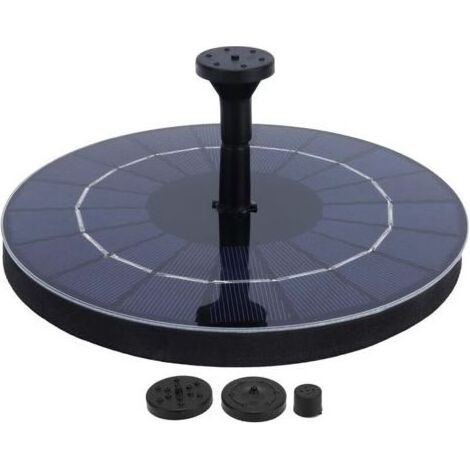 Pompe à Eau de Fontaine Solaire, Pompe de Fontaine d'eau Pompe de fontaines solaires Fontaine d'eau Solaire Solaire pour Poissons pour Jardin pour étang pour Bain d'oiseaux (1/5)