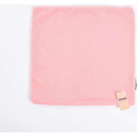 Home Deluxe Funda de cojín Bouclé PELO - Rosa