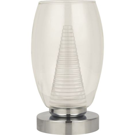 Searchlight Cyclone 1 lampe de table lumineuse, verre clair 3000K (1/3)