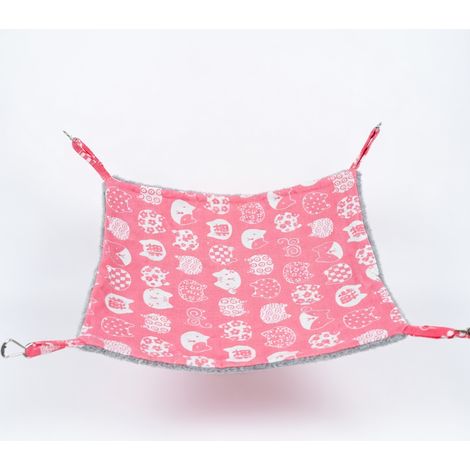 Hamac chaud pour sugar glider rouge modèle 19 (1/5)