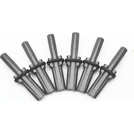 Outil de carrière de coin de fendage de pierre 16mm – Lot de 6 pièces – Pour démolition statique – Réduction de pierres exploitables (1/5)