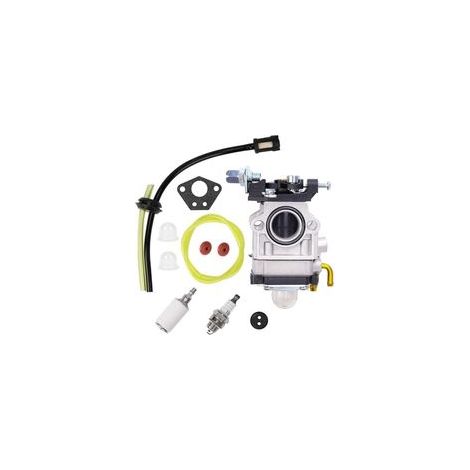 Vergaser für 52cc, 49cc und 43cc Freischneider, inklusive komplettem Zubehörset, geeignet für verschiedene Rasenmäher, Freischneider und Kettensägen. (1/4)