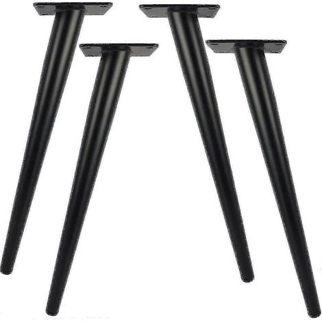 Set mit 4 Metallbeinen, 30 cm lang, für moderne Möbel, geeignet für Kommoden, Kleiderschränke, Schreibtische, Stühle, Hocker, Tragkraft 800 kg (1/5)