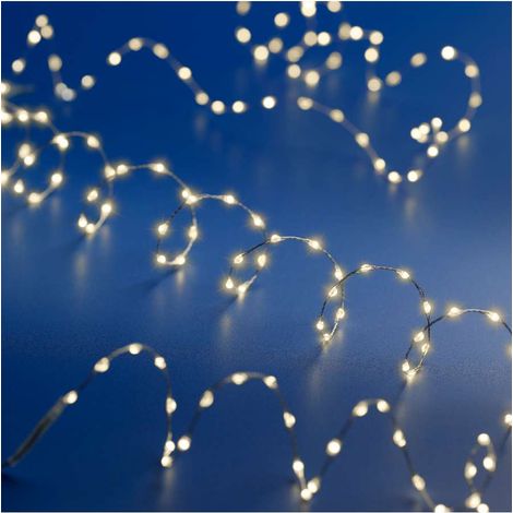 Lumineo Ghirlanda 100 Micro-LED Luce Bianca Calda - 159 cm (1/5)