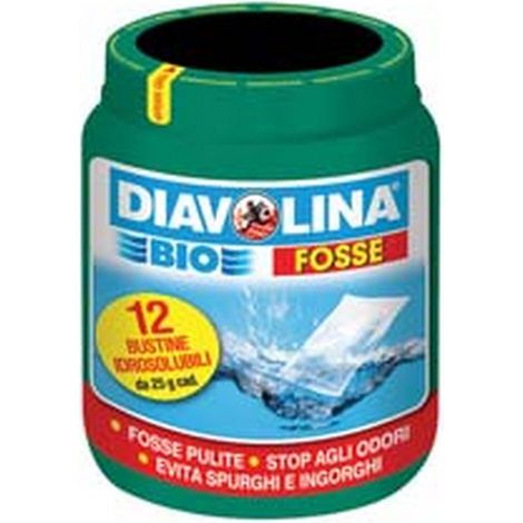 6PZ DIAVOLINA BIO FOSSE  - 12 buste da gr.25