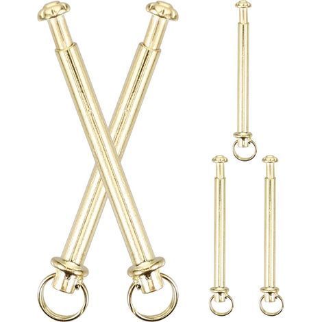 Lot De 5 Rivets, Métal, Arbre 3,00Cm, Anneau Intégré, Réparation Ventilateur Pliant, Accessoires Manuels (1/5)