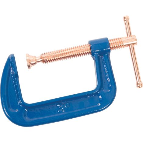 Serre joint en c ouverture de 75 mm - modele lourd