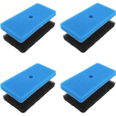 4 Tampons Filtrants pour Bassin, Grossiers et Fins Compatibles avec Les Boîtes 52231 et 52229 pour Aquariums Extérieurs Fontaines (1/5)