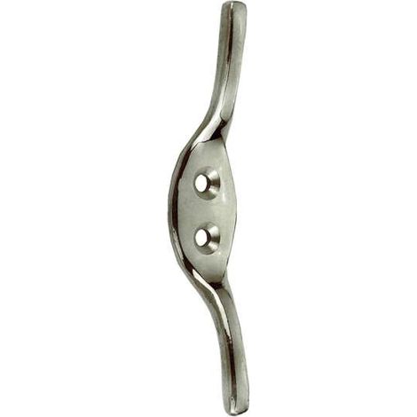 CONNEX-BLOCCO PER FUNI A GALLETTO IN OTTONE NICHELATO - 150 MM.
