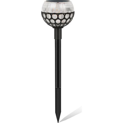 Lampe Murale Imperméable Solaire Lumières de Paysage Extérieur Décoration Solide Résistance Météo Abs Construction En Plastique (1/5)