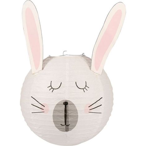 Suspension boule japonaise lapin D35 (1/3)