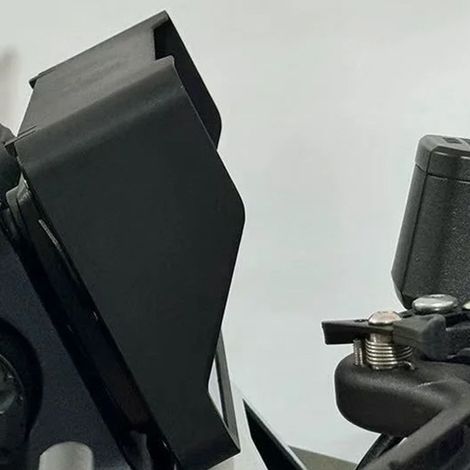 Compatible avec le cadre de tableau de bord, la visière et les accessoires de protection d'écran LCD pour tableau de bord de moto ZONTES 703T (1/4)