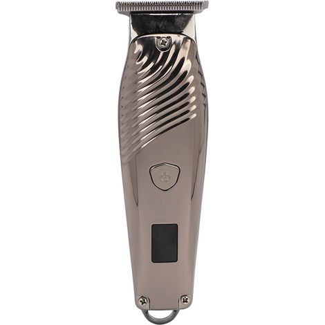 Tondeuse à cheveux électrique avec écran LED, rechargeable par USB, étanche, silencieuse et ergonomique pour hommes (1/5)
