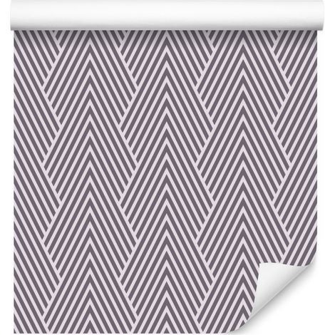 Papel pintado geométrico Art and Deco para salón y dormitorio, 50x1000 cm (1/5)