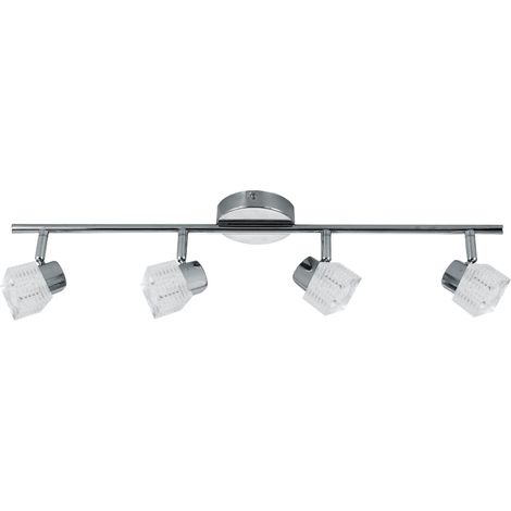 Plafoniera Candellux Malachit cromata 4xG9 63cm metallo (1/2)