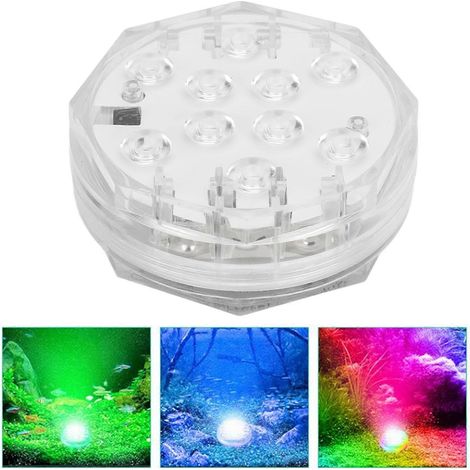 Éclairage de piscine LED submersible étanche IP68, éclairage LED coloré avec télécommande pour la décoration de jardin-AquaForge