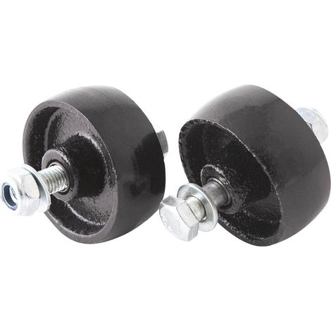 Paire de roues fixes ø60x24.5mm pour grue OH 0338 - SA 0342 - CLAS Equipements