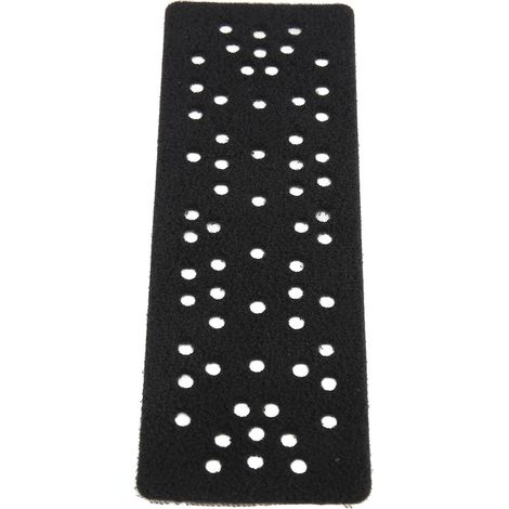 Lot de 10 tampons de ponçage auto-agrippants 70x198mm, éponge abrasive à velcro pour ponceuse, accessoire de remplacement. (1/5)