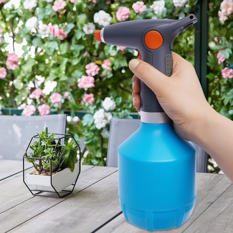 Elektrische Sprühflasche 1000ML Elektrische Gießkanne USB-Aufladbarer Handsprühflaschen Feinsprüher Elektrischer Garten-Wassersprüher für Garten- und Pflanzensprüher (1/5)