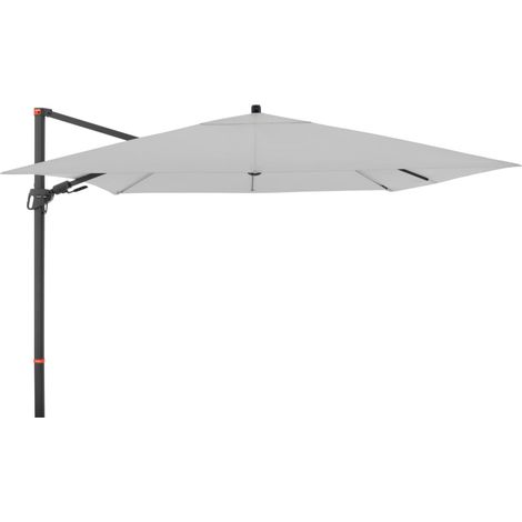 Doppler Pendelschirm "myZone" 280 x 280 cm, hellgrau, Bezug aus 100 % Polyester, Gestell aus Aluminium, Gewicht 27,8 kg (1/5)