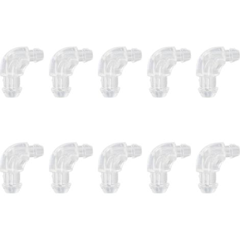 10 adaptateurs de tube BTE transparents qualité sonore améliorée connecteurs pour aide auditive Resound (1/5)