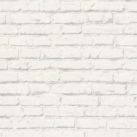 Nature wallpaper wall Profhome 343992 non-woven wallpaper slightly textured with nature-inspired pattern matt grey white 5.33 m2 (57 ft2) (1/5)