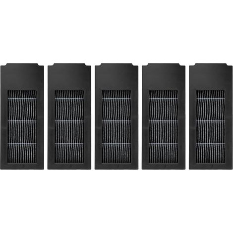FOREHILL (5 unidades) Filtro HEPA de repuesto X2 Omni compatible con el kit de aspiradora robot ECOVACS DEEBOT X2 Omni/X2 Pro/X2 para aire acondicionado (1/5)