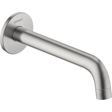 Duravit No.1 Wanneneinlauf, Rosette rund, Ausladung 198mm,