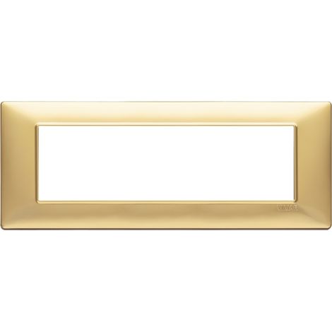 VIMAR - 14657.25 Placca 7M oro opaco