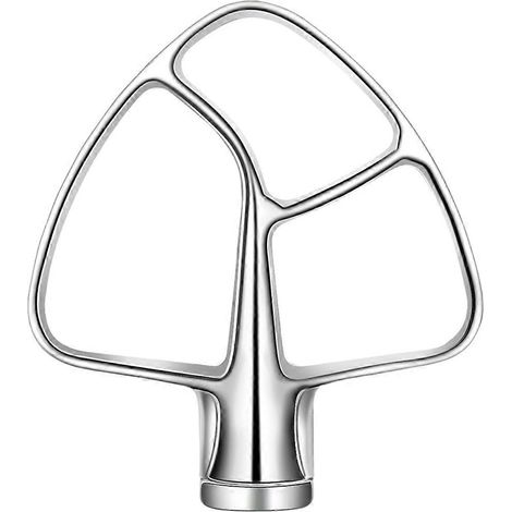 Acier inoxydable flexible Edge batteur KitchenAid robot compatible tête inclinable robot pâtissier bols 4.5 5 quart bols (1/5)