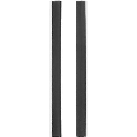bandes de rechange pour pelle à poussière, bandes de bordure en plastique, accessoires pour pelle à poussière-26.00X2.50X0.50CM-Black
