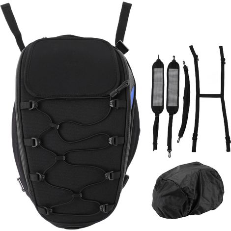 de selle arrière de moto imperméable en tissu Oxford tissé (1/5)