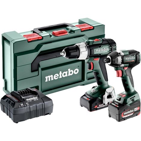 Metabo 685198000 Combo Set 2.8.6 18V 1 x 2.0Ah & 1 x 4.0Ah MPTCSET286 (1/2)