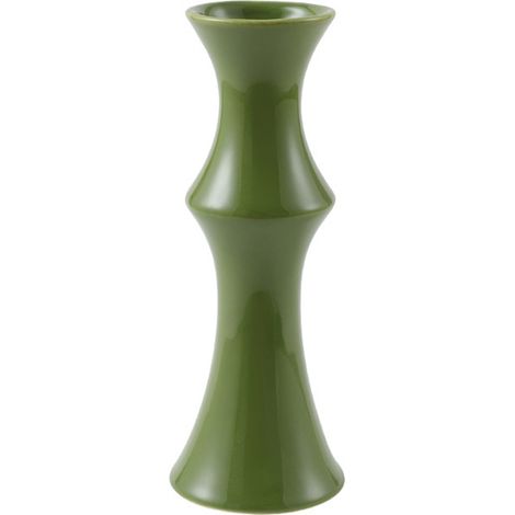 Kleine grüne Vintage-Hydroponik-Keramikvase – Dekoratives Accessoire für Instagram, wunderschöner Vintage-Stil (1/2)