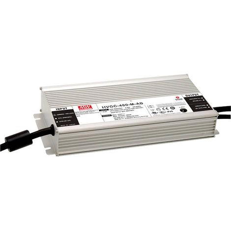 Mean Well HVGC-480-M-AB Driver de LED à puissance constante 480 W 1050 - 2625 mA 92 - 228.5 V/DC réglable, dimmable, fonction dimmeur 3 en 1, extér Q922032 (1/2)
