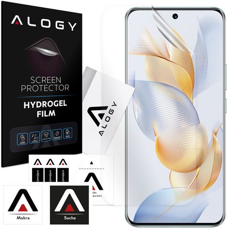 Película de hidrogel para Honor 90, película protectora para la pantalla del teléfono, película de hidrogel Alogy (1/4)