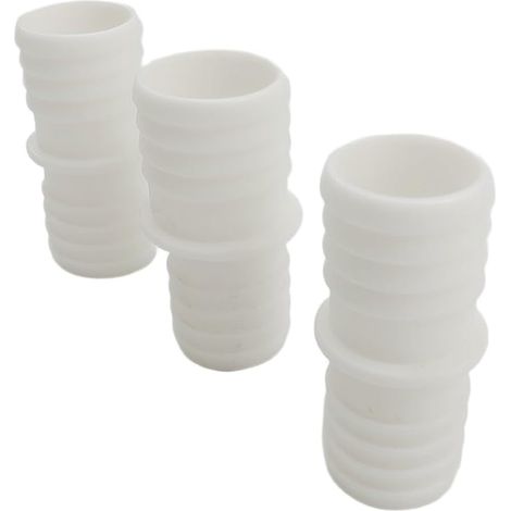 Lot de 2 adaptateurs de tuyau de piscine 32 mm 38 mm pour pompe à filtre et vide – Raccord ABS avec joint torique blanc (32 x 32 mm) (1/5)