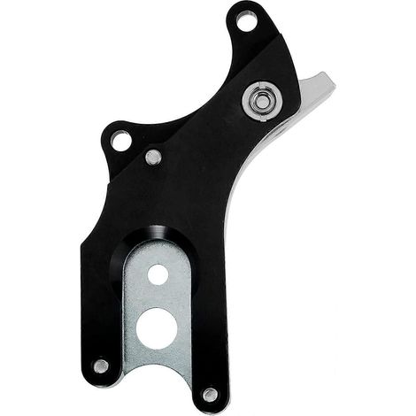 Adaptateur pour frein à disque, frein à disque arrière pour VTT, adaptateur de montage de frein à disque en alliage pour roue arrière de vélo, accessoires de conversion robustes (1/4)