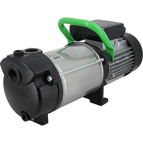 Pompesguinardloisirs – Pompe multicellulaire Kietis 8000 – Débit max 10 m³/h – Auto-amorçante jusqu'à 8m – Corps inox pour arrosage jusqu'à 1600 m²