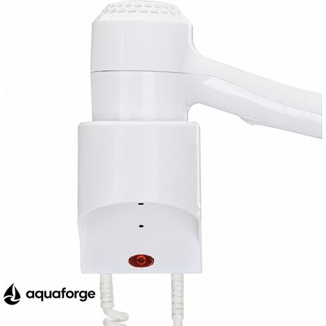 Sèche cheveux mural compact KF 3056 1200 W protection thermique (1/5)