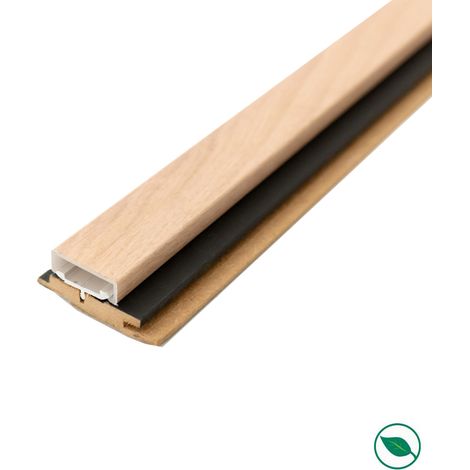Forestea – Tasseau de finition chêne clair pour intégration LED – Longueur 2500 mm – Largeur 41/54 mm – Label PEFC 70%