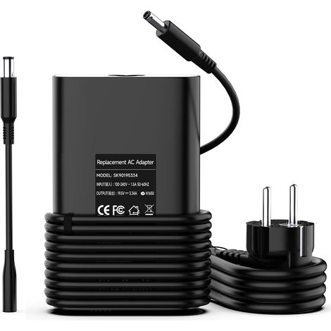 65W Chargeur Ordinateur pour Dell Latitude 5400 5300 7400 7480 7300 7380 7480 7490 5480 5490 5488 5495 E7470 E7440 E7450 E7270 E7240 E5570 E5270 E5250 E5470 (1/5)
