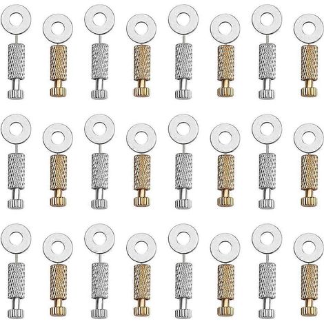 24 aiguilles de positionnement de suture de 2 tailles, pour la couture à la main du cuir (1/5)