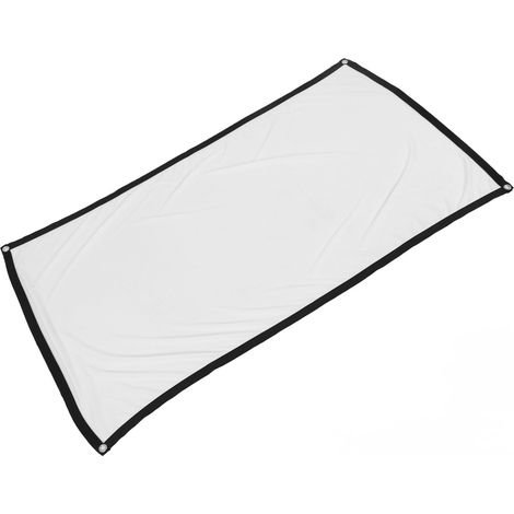 Écran de projection HD pliable, portable et infroissable, 60 pouces, pour une utilisation intérieure et extérieure. (1/5)