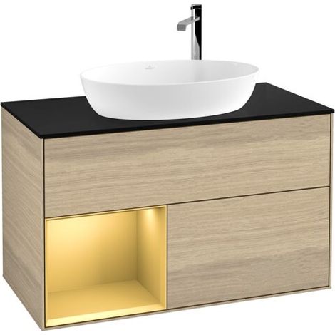 Villeroy & Boch G892HFPC Meuble sous-lavabo Finion G89 (1/2)