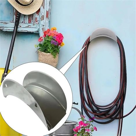 Support Tuyau Arrosage,Métal,Acier Carbone,Anti-Corrosif,Jardin,Cour (1/5)