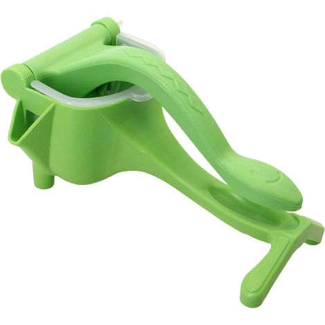 Presse-citrons multifonctionnel, petit presse-citron manuel portable non électrique, 1 pièce (vert)